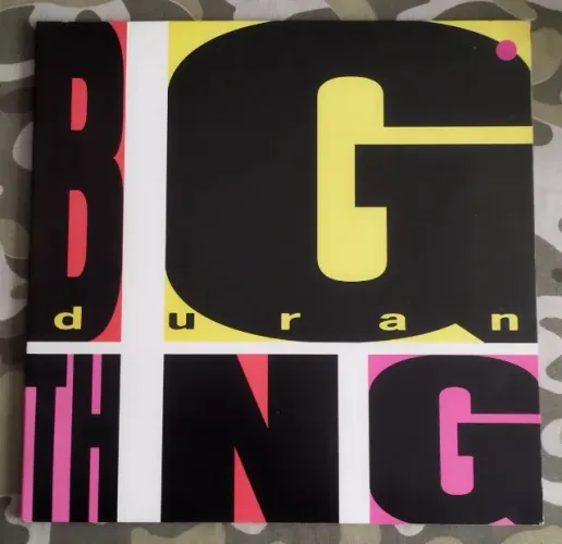 Vinil LP Duran Duran - Big Thing Gatefold (1988) Synth-pop / Pop Rock