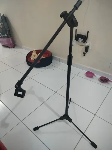 Vendo pedestal pra microfone com cachimbo