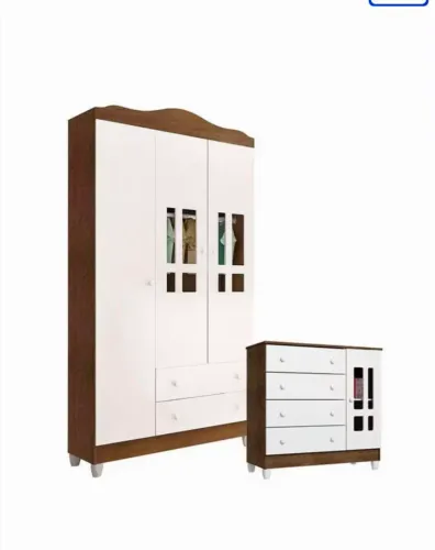 Cômoda e guarda roupa infantil