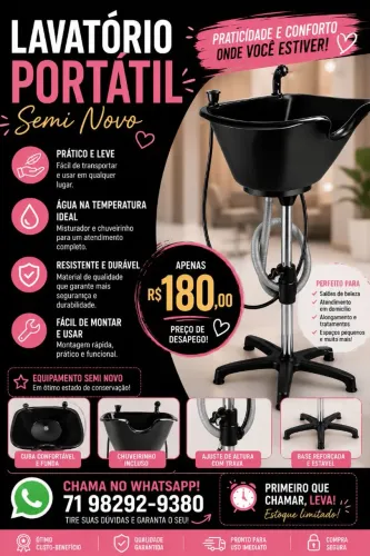 Lavatorio portatil