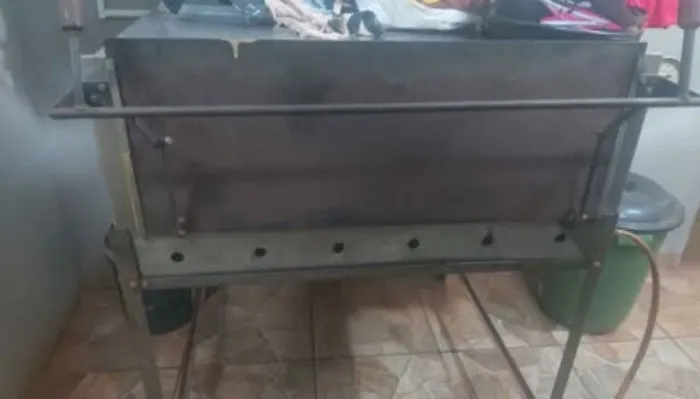 Forno de pedra à gás 
