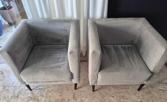 Conjunto 2 poltronas alto luxo