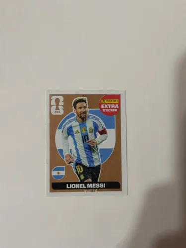 Figurinha Extra Sticker Messi