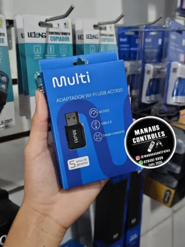 Adaptador Wi-fi 5G USB 3.0 para Computador.