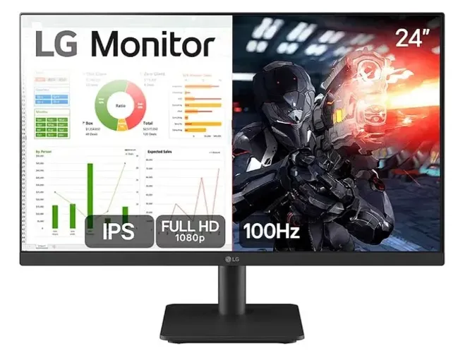 "Monitor Gamer LG 24 Ips Fullhd 100hz Novo Lacrado "