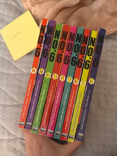 Mangá No.6 coleção completa new pop