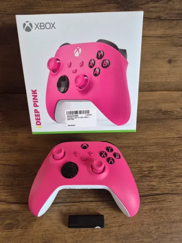 Controle xbox séries s + adaptador xbox Microsoft