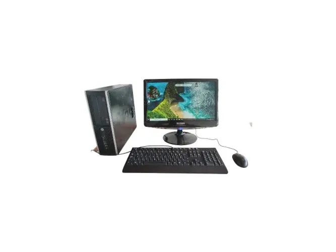 Computador completo HP Compaq Pro 8GB 300GB HD AMD A8 3,2 Ghz Win 10 Pro Mon Samsu LCD 19