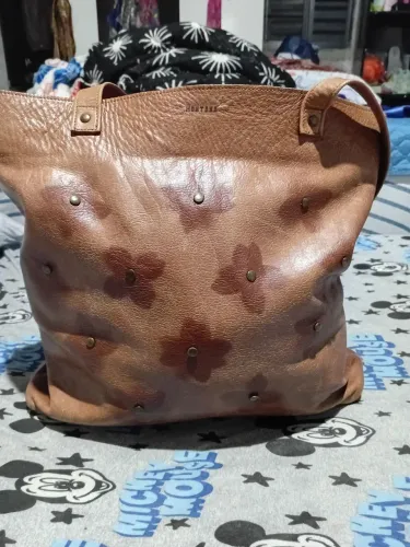 Bolsa Montana couro legítimo