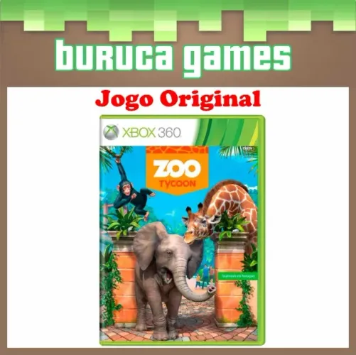 Zoo Tycoon Jogo Original para XBOX 360, XBOX One e XBOX Series X