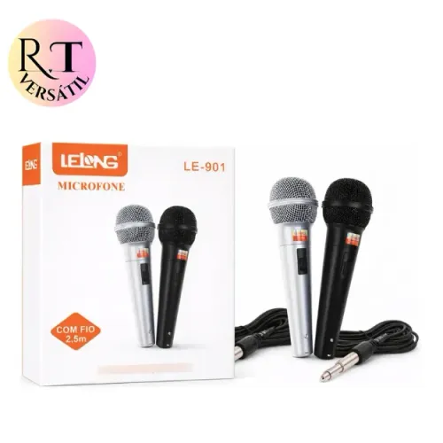 Microfones Lelong Le-901 Dinâmico