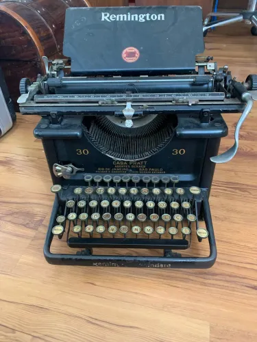 Máquina de Escrever Remington Standard 30 (Casa Pratt) - Funcionando!