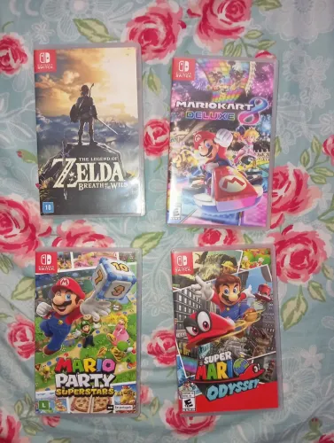 Jogos Nintendo Switch - Troco ( Leia )