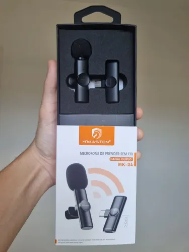 Microfone de Lapela NOVO NA CAIXA
