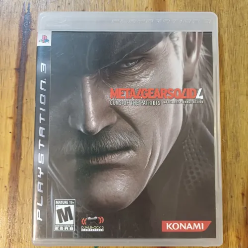 Jogo Metal Gear 4 Playstation 3