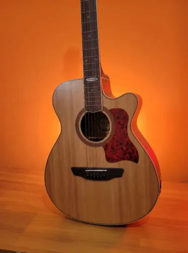 Violão eletroacústico Strinberg SA-20C novo + acessórios