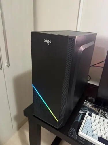  PC GAMER COMPLETO  RX 570 4GB  i3-9100F  8GB RAM  SSD 250GB + HD 1TB