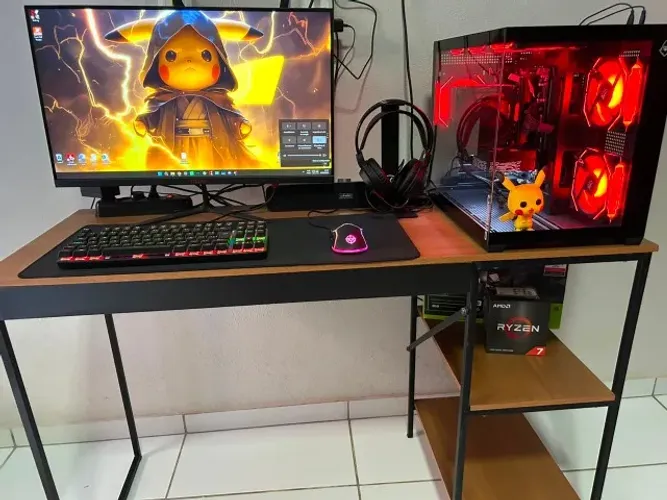 SETUP GAMER COMPLETO ? RTX 5060 + RYZEN 7 5700X