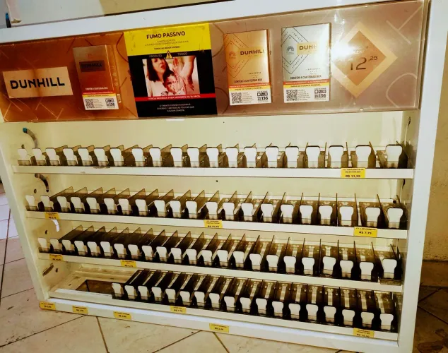 Expositora de cigarros
