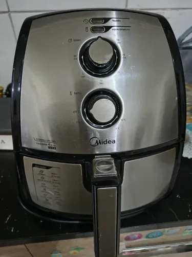 Air fryer Midea 4 Litros Inox 127v
