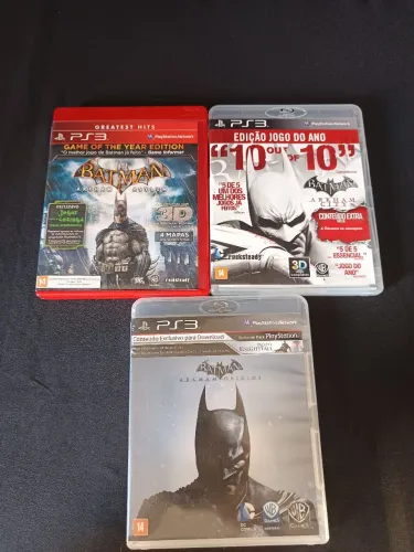 Combo Jogos Batman PS3 