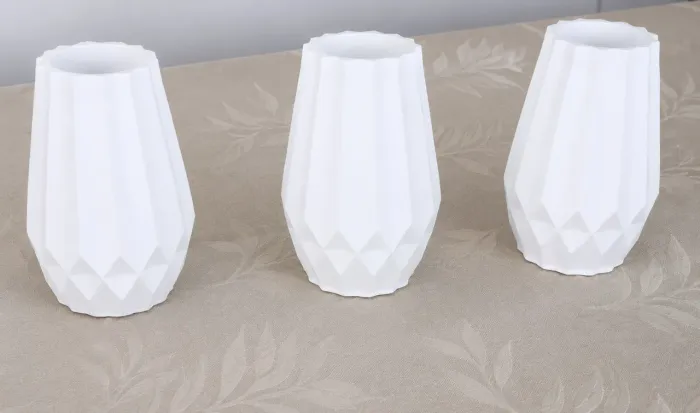Kit 10 Vasos Geométricos Decorativos