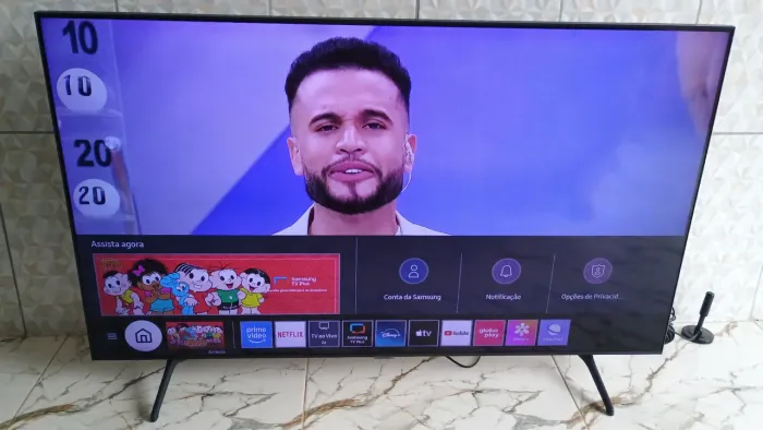 Tv Samsung 55 polegadas smart 4k tv plus bluetooth