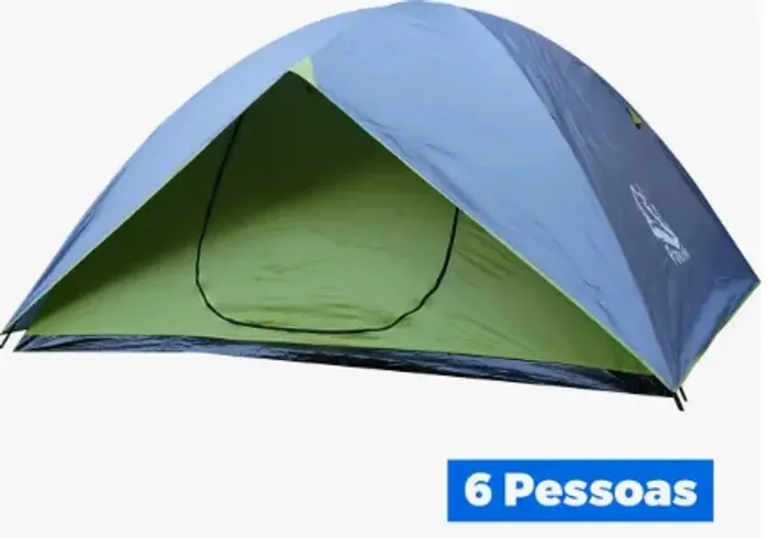 barraca para 6 pessoas