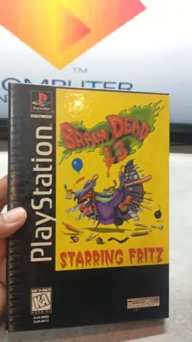Brain dead 13 Starring fritz - PS1 - Original