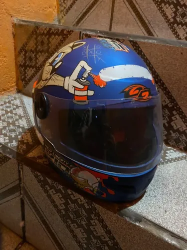 Capacete conservado