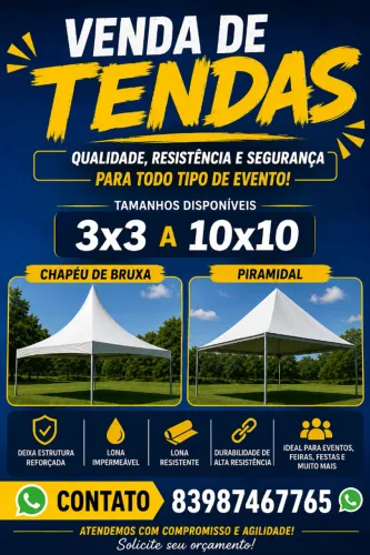 Vendo tendas e lonas