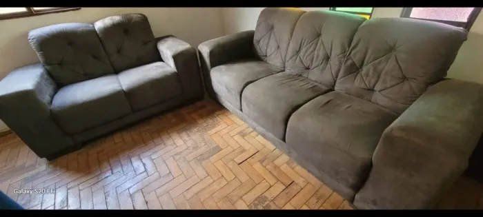 Vendo sofá 2 e 3 lugares seminovo
