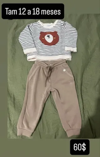 Conjunto de frio para bebê