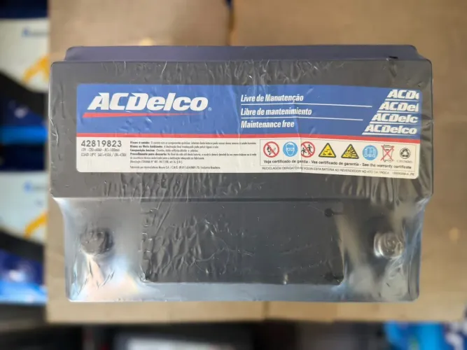 BATERIA 60 AMPERES ACDELCO * SEMI-NOVA*