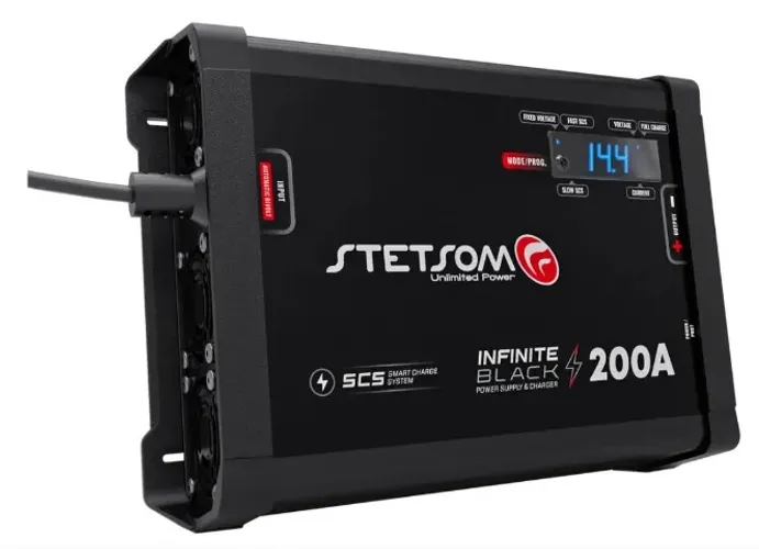 Fonte Stetsom 200A - Série INFINITE BLACK