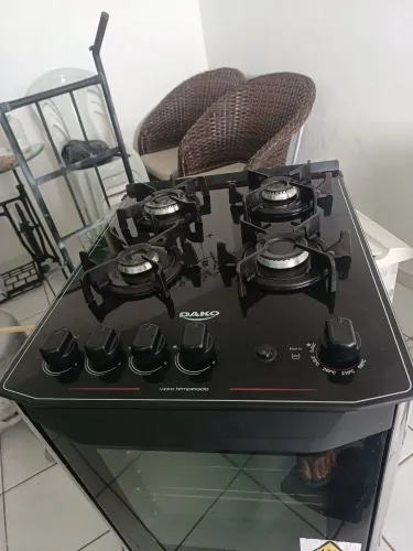 Fogão automático total semi novo