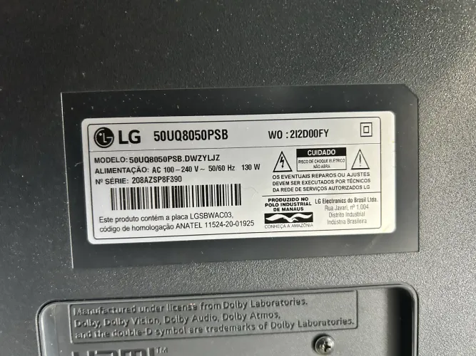 Tv LG 50p leia a descrição