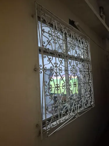 Grade de proteção de ferro