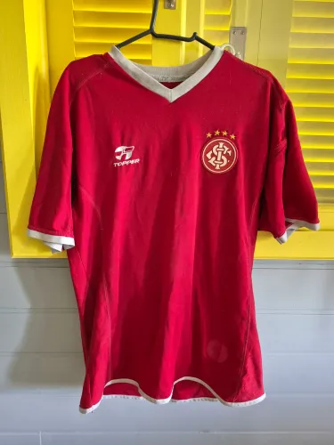 Camisa SC Internacional Topper M Nº8 2001 Modelo Jogador Original