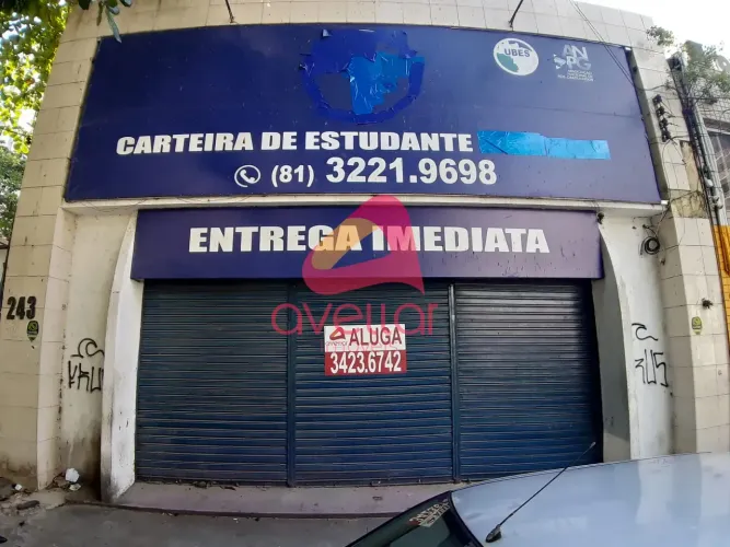 Prédio comercial para alugar na Soledade, Recife, PE