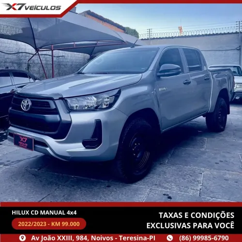 Toyota Hilux CD 4X4 2.8 Diesel Mec. 2023