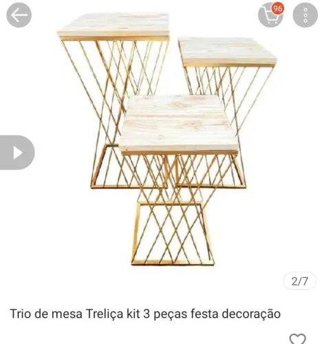 Trio de mesa
