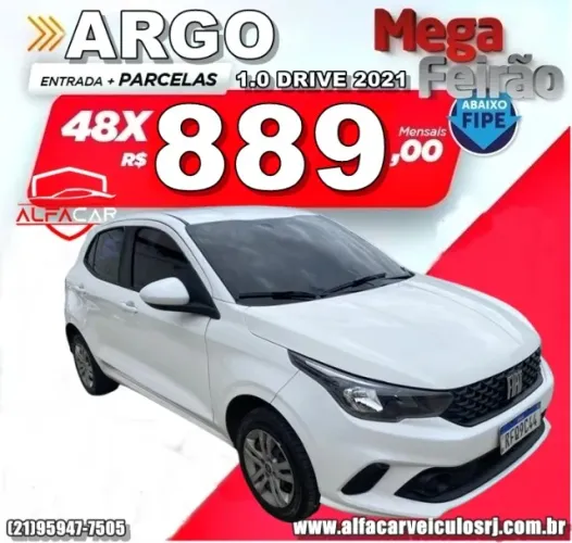 Fiat Argo Drive 1.0 6V Flex 2021