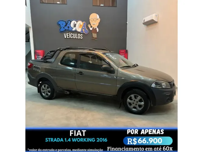 Fiat Strada Working 1.4 MPI Fire Flex 8V CD 2016