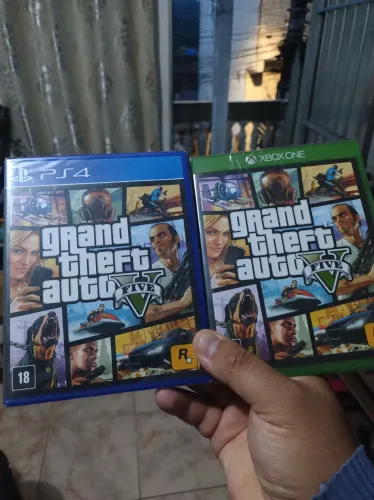 Jogo GTA V Tanto Do PS4 Quanto Do X Box One Novo Lacrado Aceitamos OLX PAY