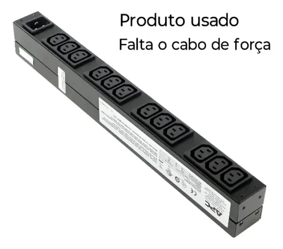 Rack Pdu Apc Ap9565 125/250v 16acom 12 Tomadas C13 (Usado)