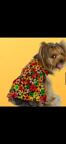 Vestido Flores: TAM: M