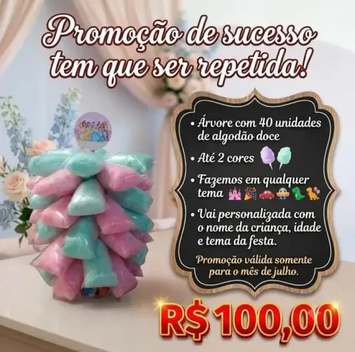 Árvore de Algodão doce