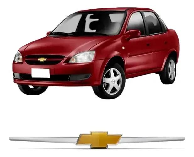 Friso Cromado Grade Emblema Corsa Classic 2010 2011 A 2017