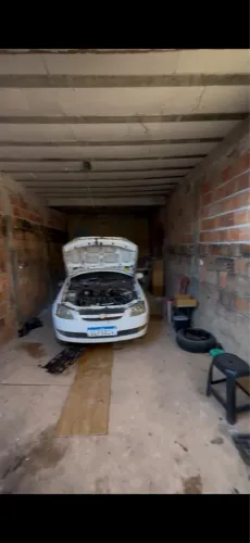 Terreno em frente de rua laje batida